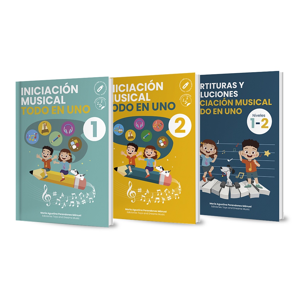 COLECCIÓN INICIACIÓN MUSICAL TODO EN UNO